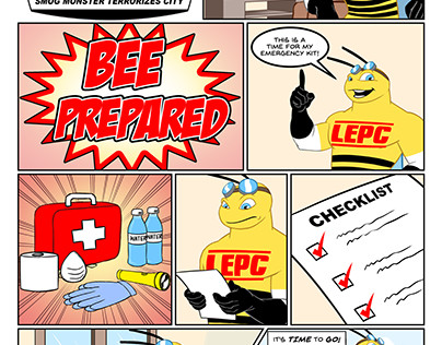 LEPC Emergency Preparedness Comic