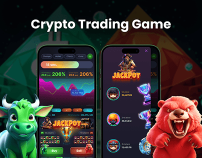 Crypto trading game