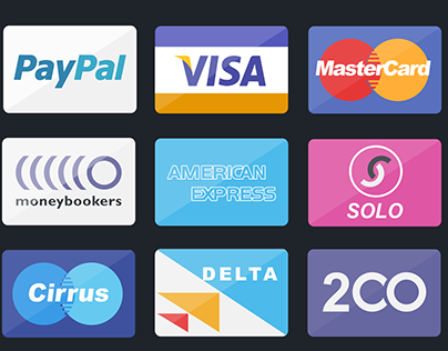 Payment icon set Design