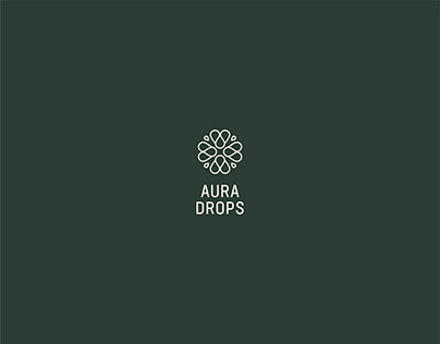 Aura Drops - logo & branding