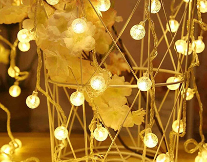 Buy Frosted White And Yellow 3 Meter Led String Light