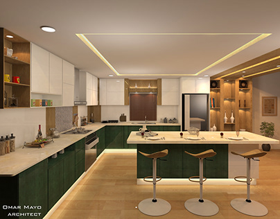 Study and design of a modern style kitchen Arbil, Iraq