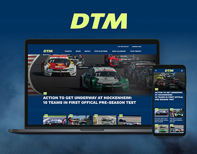 DTM Responsive Website