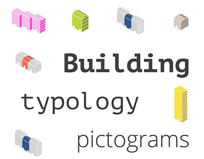 Building typology pictograms