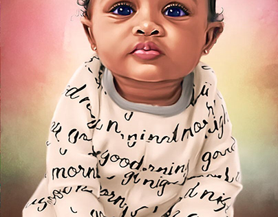 Beautiful Babies Series #2 Digital Art by Wayne Flint