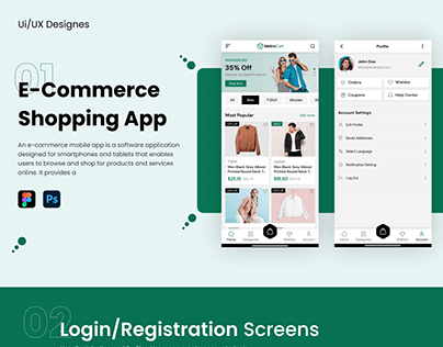 W3Cart Ecommerce Mobile App React Native Template