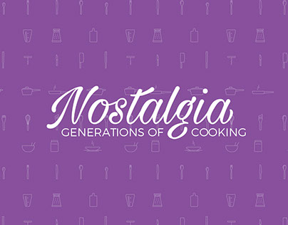 Nostalgia - Generations of Cooking - App Design