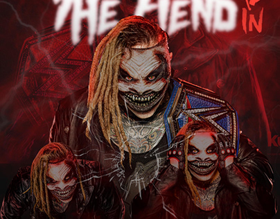 The Fiend WWE Poster