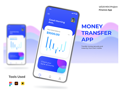 Money Transferring App - UI/UX Case Study