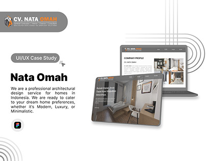 Nata Omah Website UI/UX Case