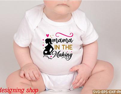 mama in the making svg design