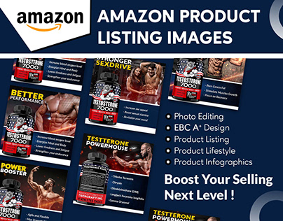 Amazon product listing images EBC A+ design infographic