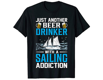 Sailing T-Shirt Design Bundle.