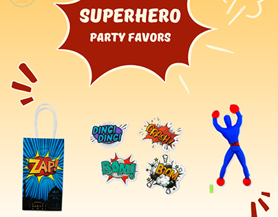 Superhero Party Favors for Epic Celebrations