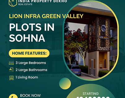 Lion Infra green Valley plots in Sohna