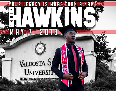 Chris Hawkins Graduation