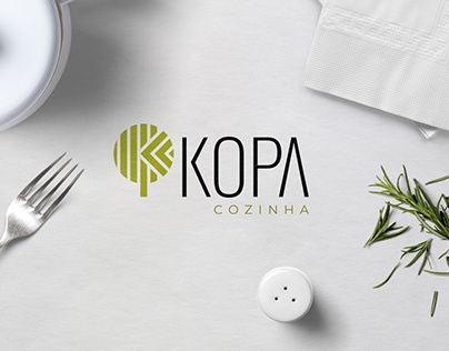 Kopa Cozinha | Logo and Visual Identity