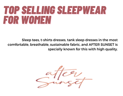 Top Selling Sleepwear for Women