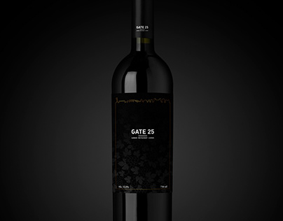"Gate 25" Wine Packaging Design
