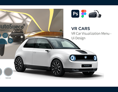 VR CARS - UI Design for VR