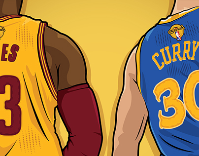 2015 NBA Finals Illustrations