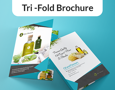 Oil & Flavours - Brochure Design