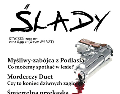 "Ślady" magazine layout_project