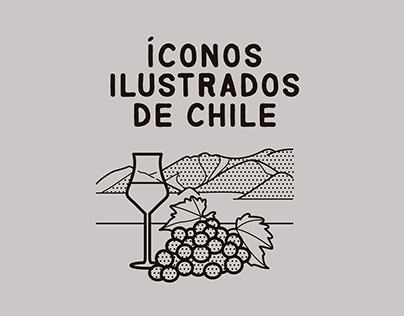 Íconos Ilustrados de Chile