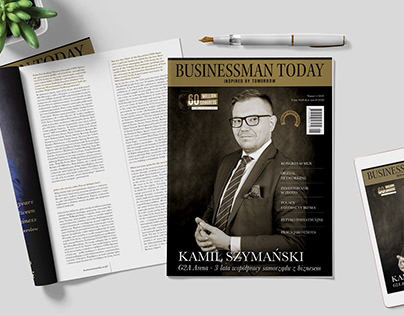 Businessman Today | Editorial design project