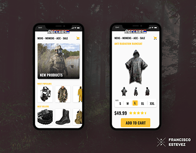 Online store to buy your outfit for the Apocalypse