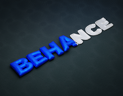 Mind-Blowing Inflated 3D Text Animation