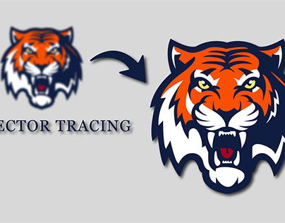 tiger vector traced