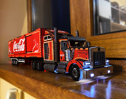 Coca-Cola Kenworth W900 Truck with trailer