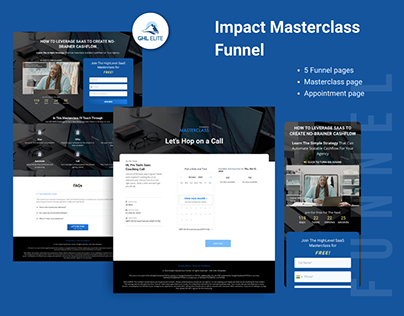 Impact Masterclass Funnel Template for GoHighLevel