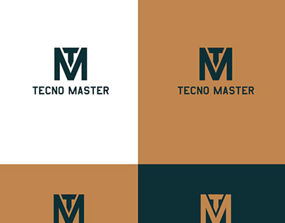 modern letter mark MT logo design and branding