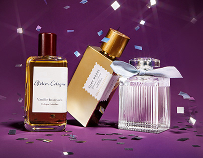 Happiness Bottled • Holiday Fragrance Campaign