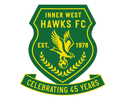 Inner West Hawks - Anniversary Club Badges