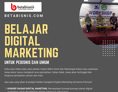 Digital Marketing Online Class Pekanbaru WA 0812 7645 5