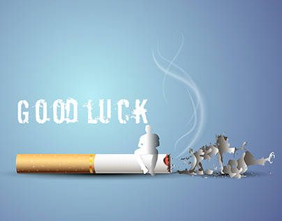 Thematic illustration about the dangers of Smoking