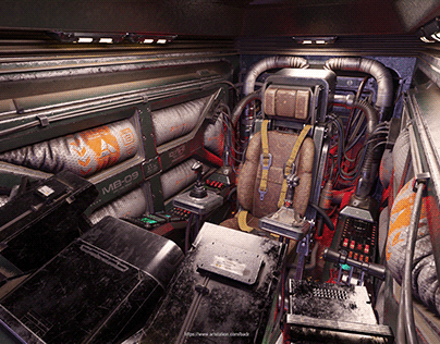 Sci-Fi Cockpit