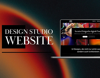 Project thumbnail - Art Design Studio Agency Webdesign Website Portfolio