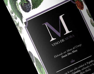 Moras del Campo // Etiqueta de Vino y Branding