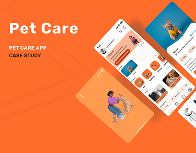 Pet care mobile app / UI/UX Design