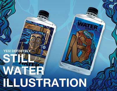 Still water illustration