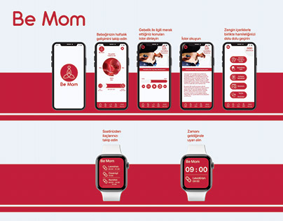 Be Mom App Design