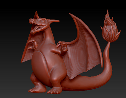 Charizard Sculpt - ZBrush