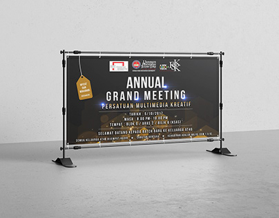Banner Design - Annual Grand Meeting PMK