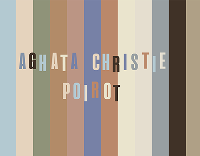 Aghata Christie - Poirot alternative book covers
