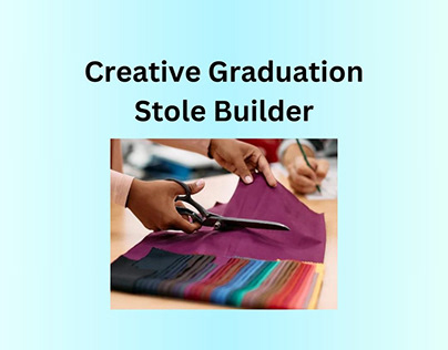 Creative Graduation Stole Builder