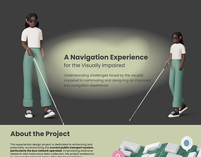 A navigating experience for the visually impaired